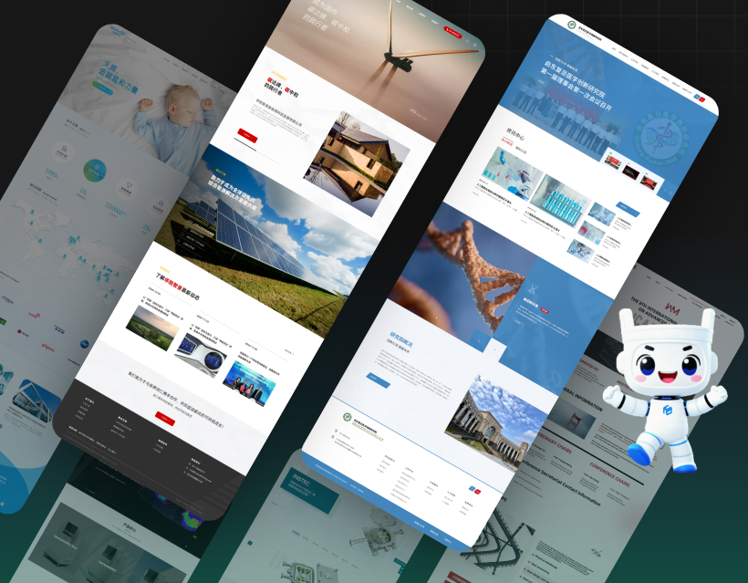 Website development - Mall development - H5Landing page -  Foreign trade site